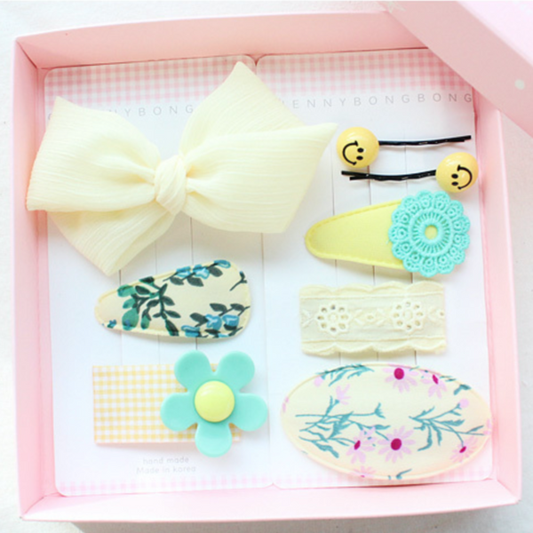 Lemon Smile Hairpin Set