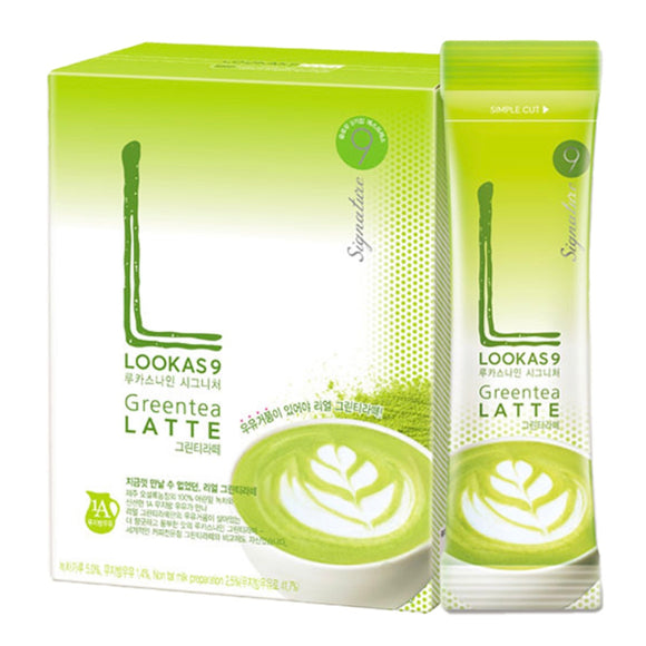 LOOKAS 9 Green Tea Latte 綠茶拿鐵 30入