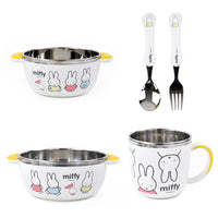 Miffy 不銹鋼餐具5件套裝 Set A