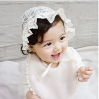 Delia Lace Newborn Baby Hat