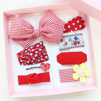 Red Berry Hairpin Set