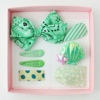 Shining Green Hairpin Set