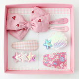 Shining Pink Hairpin Set