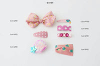 Bling Pink Hairpin Set