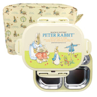 Peter Rabbit 彼德兔 不銹鋼餐盤套裝（粉黃/粉紅/粉綠）