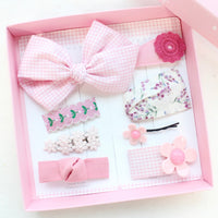 Pink Berry Hairpin Set